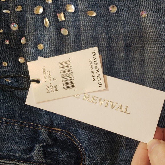 Nwt Blue Revival 31 blue jeans - Picture 6 of 16
